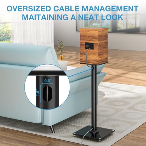 Yomt SPEAKER STANDS Bookshelf Speaker Stands 28 Inch thumb #4