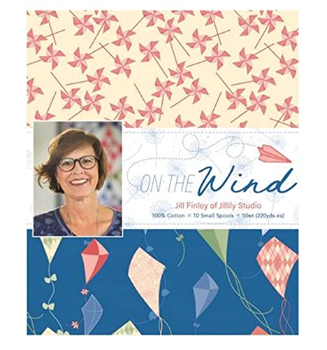 Aurifil Jill Finley on The Wind Thread Set 10 spools miniatura 2