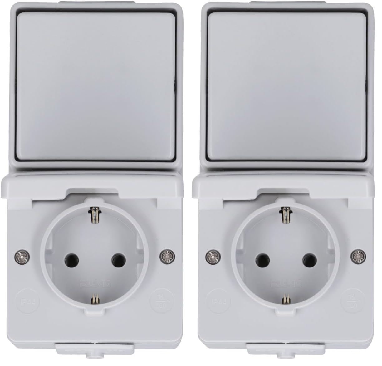 Jung AP-Kombination 676W, 250 V (Packung mit 2)