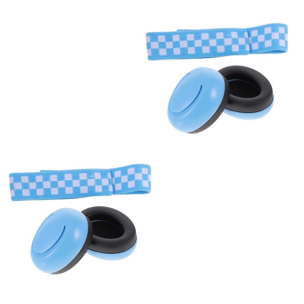 Beatifufu 2 Sets Proof Ear Muffs Noise Cancelling Ear Muffs Ear Muffs Noise Headphones for Noise Protection Soundproof Ear Muff Sponge Sky-blue