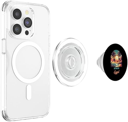 Vista 10 de Sandy Shores Na?ma Bay Stunning Waves PopSockets Standard PopGrip