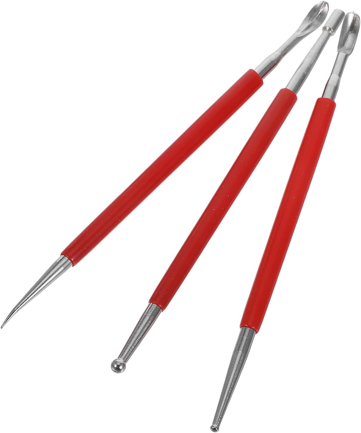3pcs Leather Craft Modeling Stylus Pen for Leather and Clay Shaping