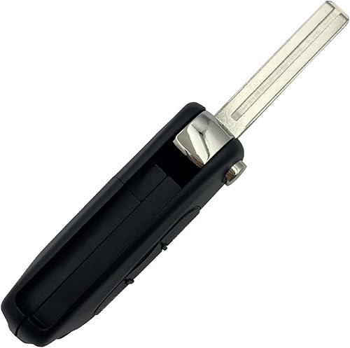 Miniatura 3 de Funda de repuesto plegable inteligente sin llave para llavero de automóvil Kia Rio 2010-2013 Kia Soul 2012-2014 (1 unidad)