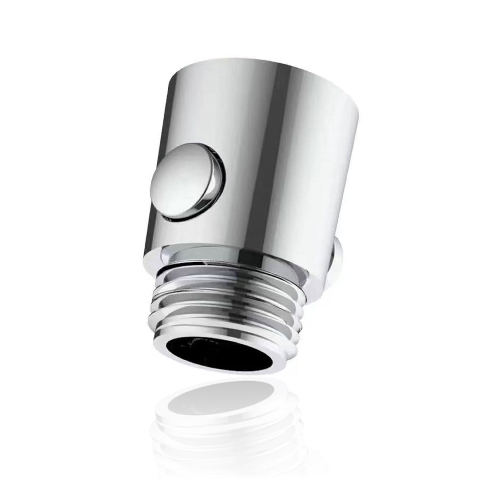 Shower Shut Off Valve RV Shower Head Flowing Restrictor G1/2 Quick Shut Off Valve Water Flow Regulator for Bidet Sprayer (Silver)