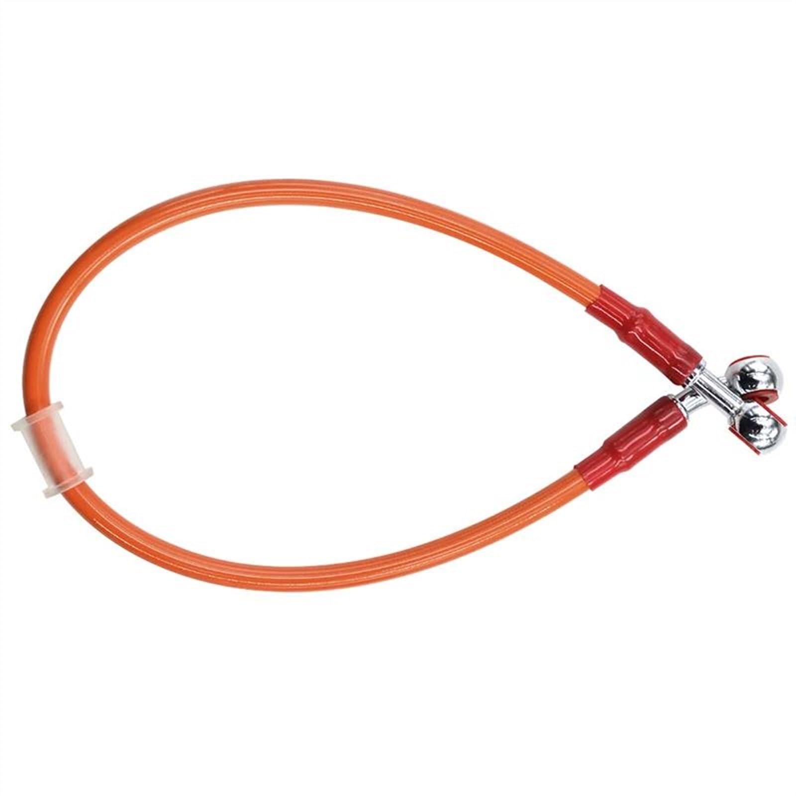 Ksxzw Orange Motorbike Part Motorcycle Accessories 120Cm 1200Mm Brake Line Or Clutch Oil Hose Pipe(Orange)