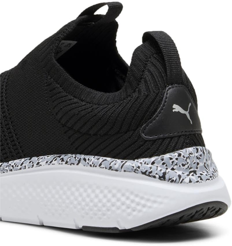 PUMA Womens Softride Pro Echo Slip On Sneakers Shoes Casual - Black - Image 6