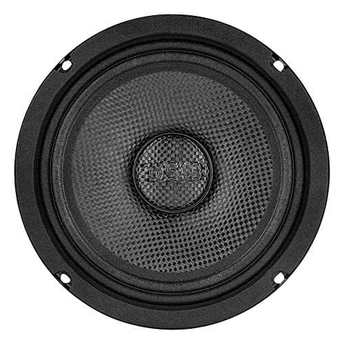 Ds18 Pro-Cf6.4Sl 6.5" Slim Speaker 500 Watts Rms Max Power 4-Ohms Carbon Fiber Cone Water Resistant Mid-Bass Loudspeaker - Great Speaker For Motorcycles And Powersports - 1 Speaker #TOP7