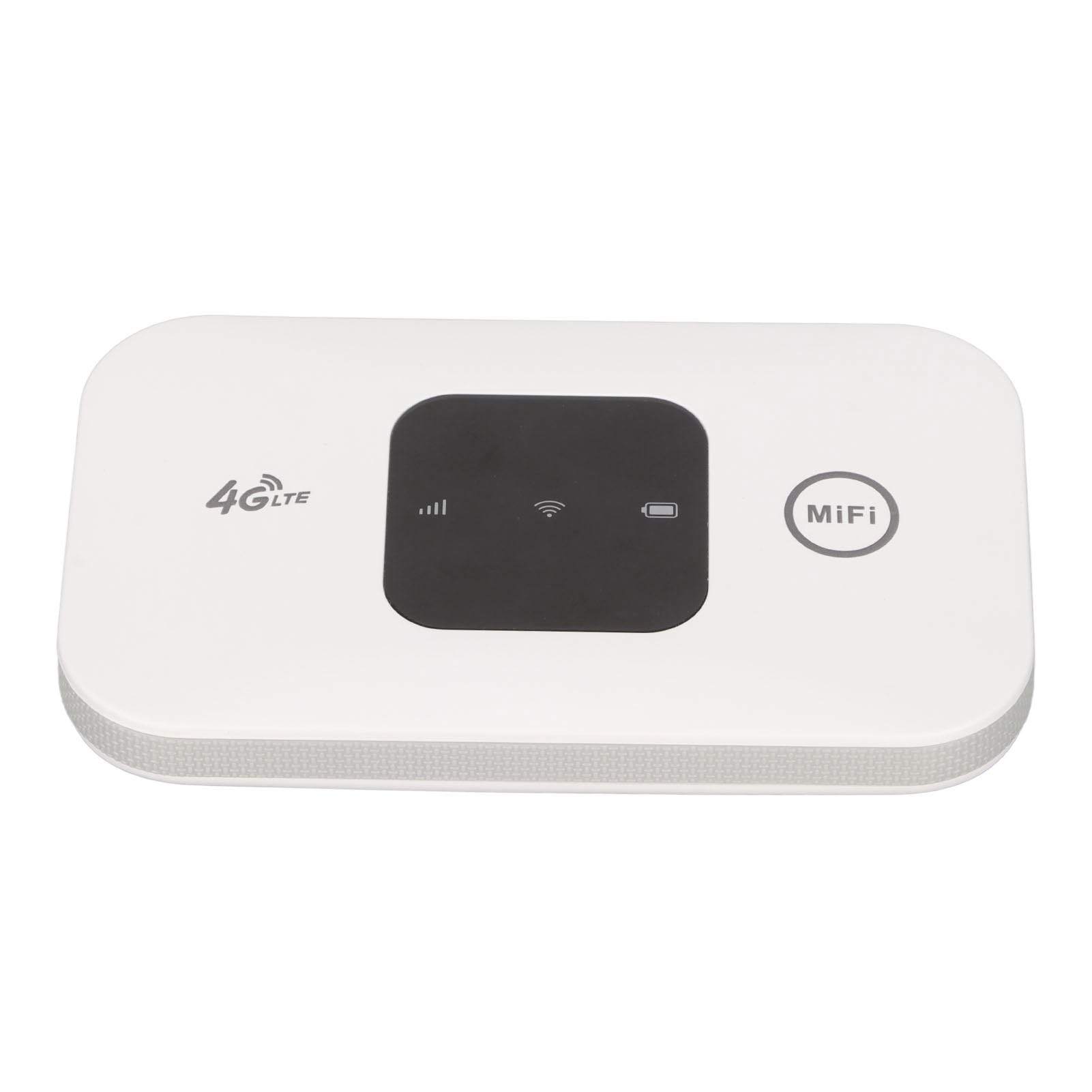 Ejoyous Router WLAN 4G LTE, Bezprzewodowy Punkt Dostępu, Mobilny Router WLAN 150 MBPS, Przenośny z baterią 2100 MAh do Domu i w Podróży