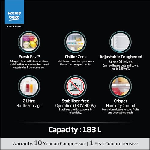 Voltas Beko 183L - Image 2 of 8