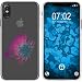 Produktbild PhoneNatic Case kompatibel mit Apple iPhone XS Max Silikon-Hülle Floral Wolf M3-6