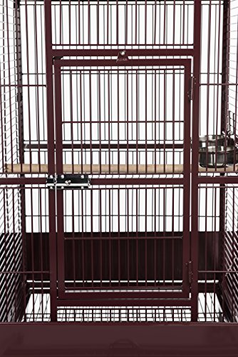 Prevue Hendryx Wrought Iron Select Bird Cage 3152Red Garnet Red, 24-Inch By 20-Inch By 60-Inch #TOP3