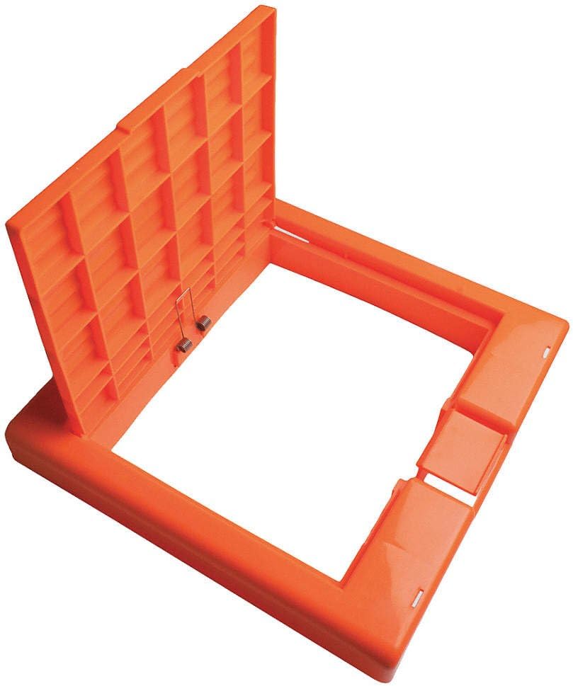 SP Bel-Art Clavies Orange Biohazard Bag Holder Cover for F13192-0002 and F13192-0003 (F13192-0102) Made in USA