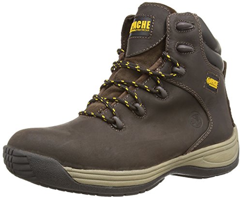 Sterling Safetywear Apache Men's AP315CM Safety Boots Brown 8 UK