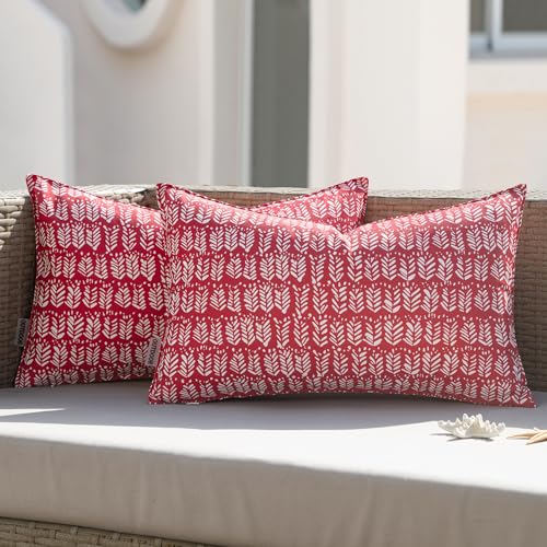 MIULEE Outdoor Pillow Set of 2