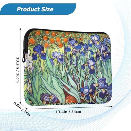 Funda para Laptop Azul Iris 13-14 Pulgadas Impermeable miniatura 3