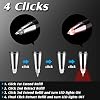 Zonon Lighted Tip Pen Flashlight Writing Ballpoint Pens LED Penlight Light Up with Bright White Light for Writing in the Dark, 3 Pieces