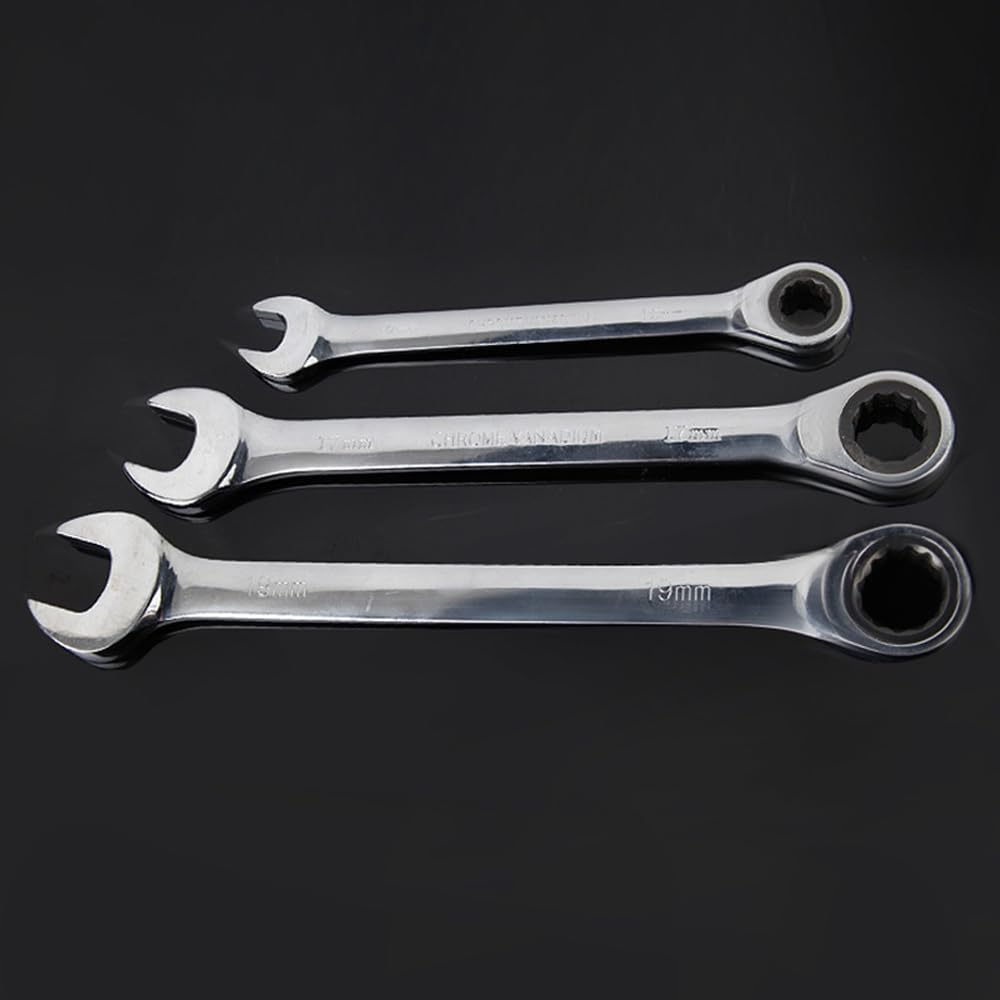 Chiavi Inglesi Set di chiavi a cricchetto Chiavi a cricchetto Chiave a denti fini Anello di coppia e chiave a tubo Set di dadi Strumenti for la casa for la riparazione Set di chiavi Set Chiavi Inglesi