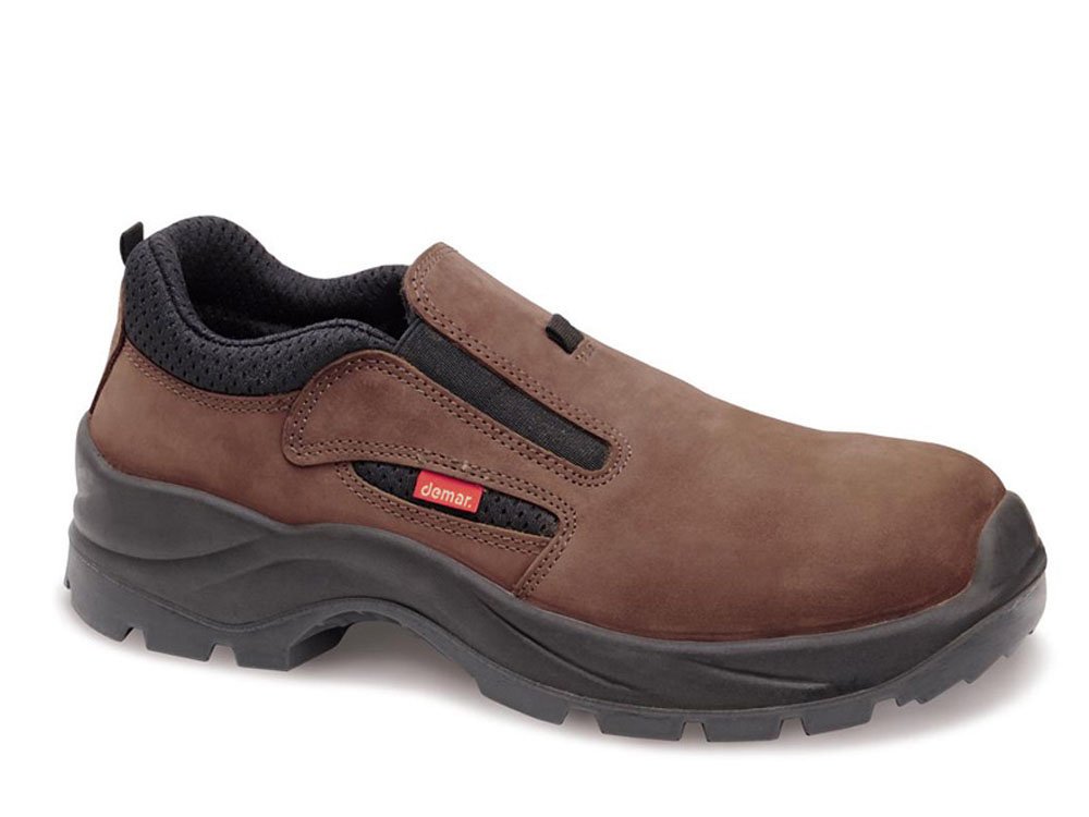 DEMAR Skórzane buty trekkingowe, półbuty, brązowy, 45 EU