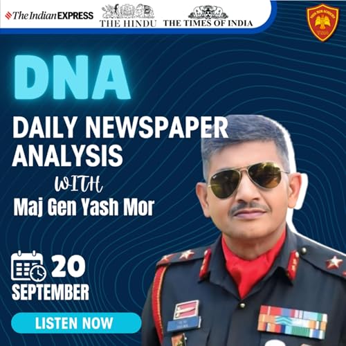 Daily Newspaper Analysis | 20 September 2025 | Current Affairs For Defence Aspirants #ssb #upsc cover art