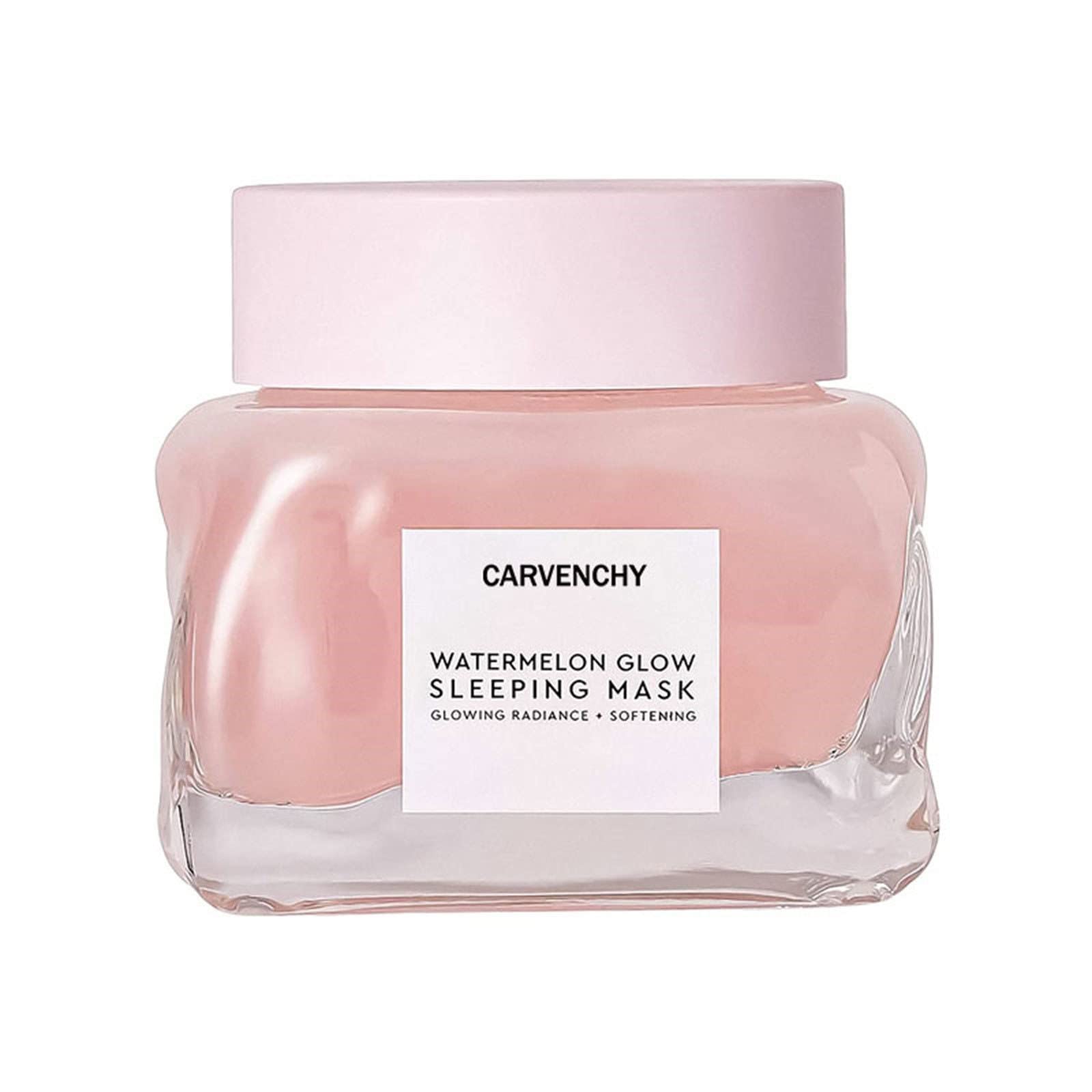 Mini Watermelon Sleeping Mask, Hydrating, Pore Refining Overnight Face Mask, Anti-Aging Gel Mask for Soft, Glowing Skin