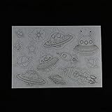 KIMISS Hoja de Retiro de Calor de Plástico para Manualidades de bricolaje: Sábanas Creativas de Arte Encogibles para, Preparación de Llaves, Joyas y Adornos en el Estilo (Modelo de niños 20 * 29 cm)