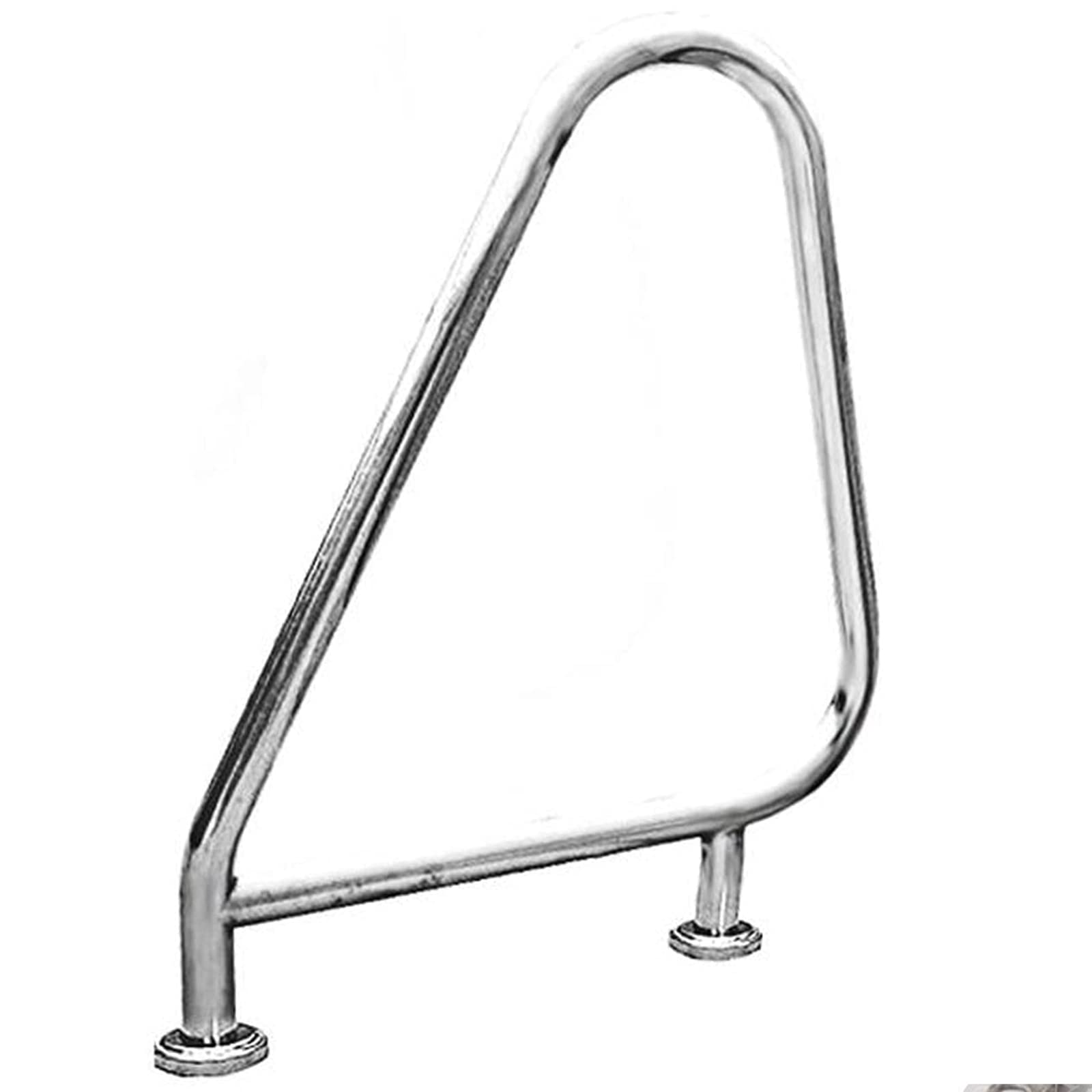 KLZUOPT Swimming Pool Safety Hand Rail Swimming Pools Handrails for Inground Pool, Pool Safety Handrail with Quick Mount Base, Stainless Steel Pool Railing, Easy Mount Hand Grab Rail