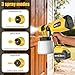 4.0Ah Cordless Paint Sprayer, 800W Electric Spray Gun with 5 Nozzles and 3 Patterns, Paint Spray for House Painting with Battery and Charge, Ideal Tool for All House Scenes, 2 Batteries