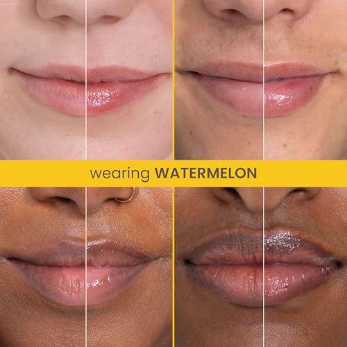 Burt's Bees Rescue Lip Relief, Watermelon, Hydrating Lip Balm for Dry Cracked Lips, with Responsbily Sourced Beeswax and Shea Butter, 100% Natural Origin, 1 Squeezy Tube, 0.35oz - image 3