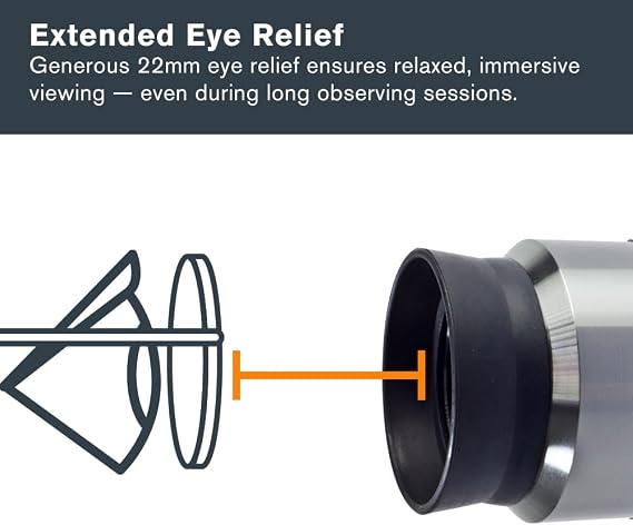 Celestron Omni 1.25 32mm Telescope Eyepiece for Expansive Star-Field Views