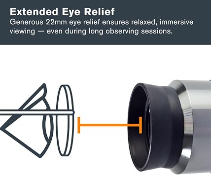 Celestron Omni 1.25 32mm Telescope Eyepiece for Expansive Star-Field Views