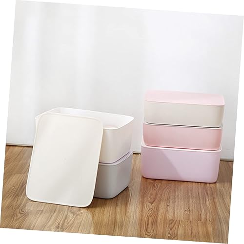 Miniatura 5 de Caja de almacenamiento de ropa interior, organizador de plástico, divisor de compartimentos para brasieres, calcetines, bragas, diseño apilable para