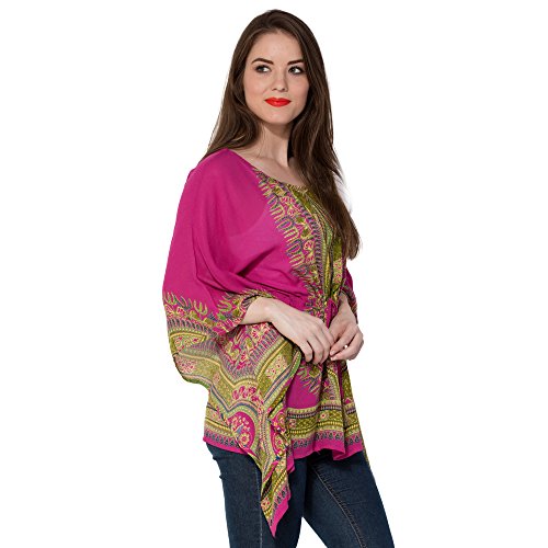 Buy Secretbazaar Women'S Pink Tops(Ka5047_M_Pink_Medium) at Amazon.in