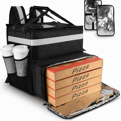 Bodaon Food Delivery Backpack with 2 Base Plates,...