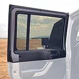 Window Shade for Jeep Wrangler,Window Screen Curtains for Jeep Wrangler TJ JK JL & Gladiator JT,Rear Blackout Car Window Screens for Camping(2Pack)