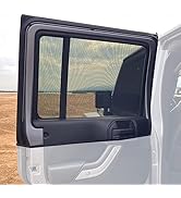 ROMASO Window Shade for Jeep Wrangler,Window Screen Curtains for Jeep Wrangler TJ JK JL & Gladiat...