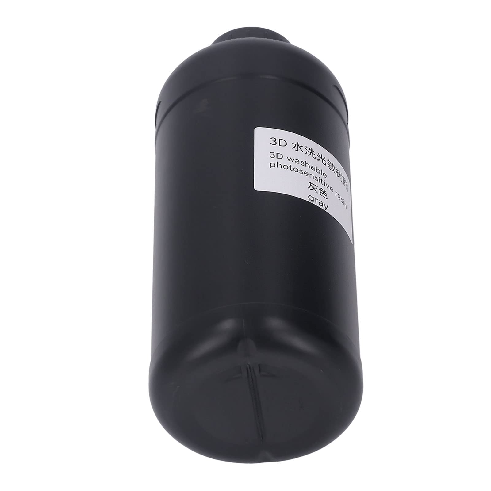 3D-Drucker-Harz, 1000 ml, hochfestes Photopolymer-Harz, wasserwaschbar, LCD-DLP-Harz, lichthärtend mit schneller Aushärtung und geringer Schrumpfung für D-Modelle (Grau)
