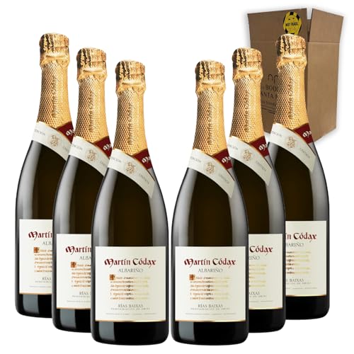 Martín Códax Sparkling Albariño Rías Baixas - Vino Espumoso - Pack 6 Botellas 75cl