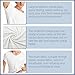 satithry Men's Undershirts with Underarm sweatproof Pads (US, Alpha, Large, Regular, Regular, Black)