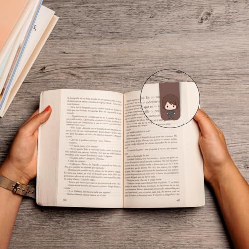 Image of Zesta Magnetic Bookmark | Aesthetic Book Mark for Reading | Cute Anime Bookmarks for Kids, Students | Book Accessories for Novels, Gifts for Readers (Jijut Su Kai Sen, Medium (9X2.5 Cms))