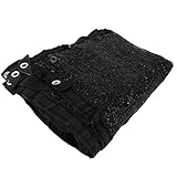 Sonnenschutznetz, liefert Gartenabdeckung Sonnengitter, für Yard Greenhouse(2 * 3 meters black 3-pin) Sonnendach, Schattentuch mit Ösen zum Pflanzen von Gemüse, Blumen, Setzlingen, Garten Schattennetz