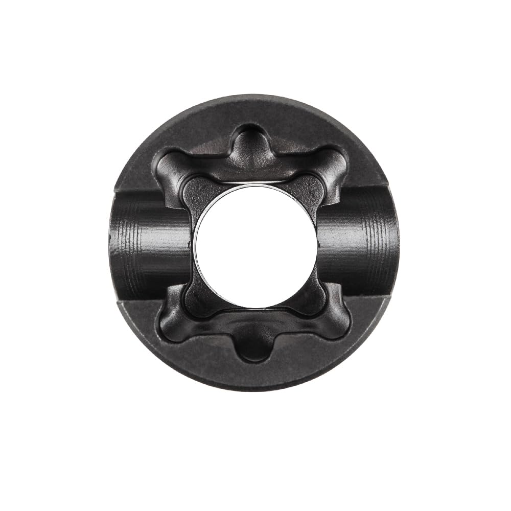Klein Tools NRHDM Zestaw mini nasadek udarowych 5 w 1, 1/4 cala, 1-calowy, potrójne kwadratowe gniazdo bitowe 1-1/8 cala z małymi i dużymi gniazdami wyrównującymi