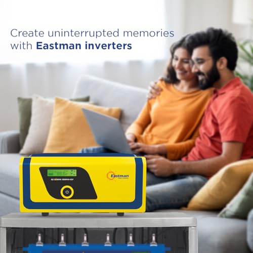 Image of EASTMAN ENERGY Sigma 1500VA /12V Square Wave Home UPS | Inverter for Home, Office & Shops | 36 Months Warranty, 10 Years Warranty On Transformer