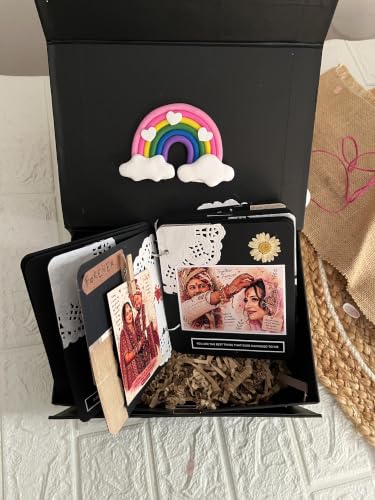 Image of HBH Birthday Scrapbook Memory Book Handmade Keepsake Album