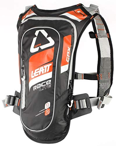 Leatt GPX 2.0 Race HF Hydration Pack-Orange/Black