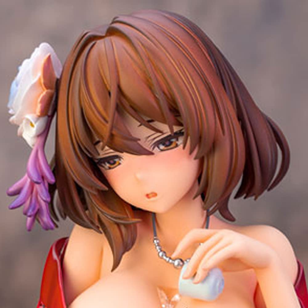 GOGOGK Ecchi Figure Kano Ebisugawa Kouen Ver. 1/6 Complete Figure Soft Material Clothes are Removabl