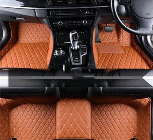 Tapis de sol voiture chic brun pour habitacle Ford C-Max Energi MK2