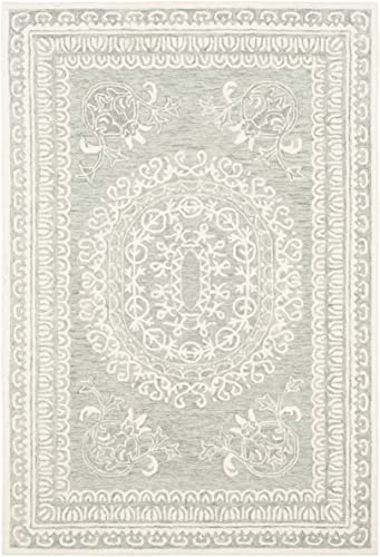 BoutiqueRugs Parsonsburg Traditional Area Rug - Sage, Ivory - 9' x 12'