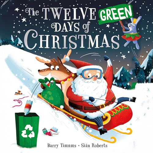 The Twelve Green Days of Christmas Audiolivro Por Barry Timms, Sian Roberts capa