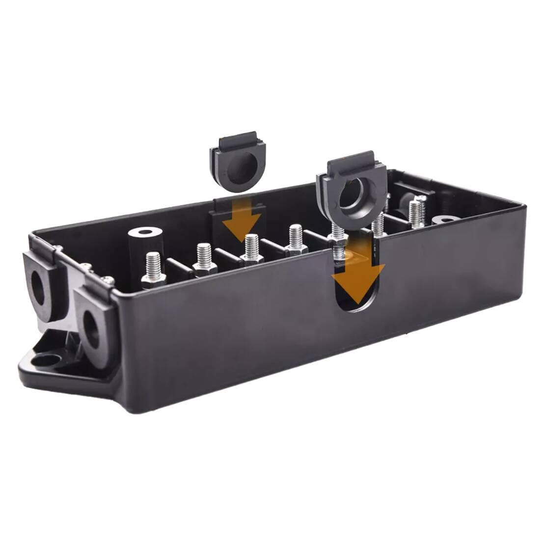 Caja de conexiones de cable eléctrico de 7 vías compatible con coche, caravana, remolque, caravana