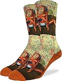 Good Luck Sock Men's Gaming Monkey Socks, Adult
